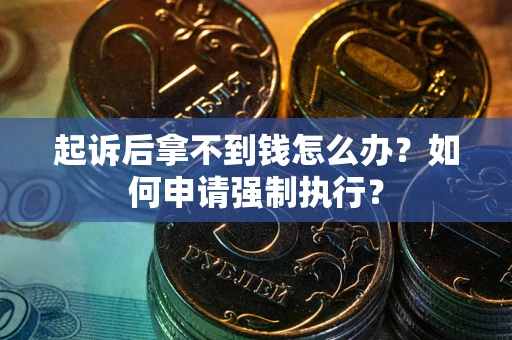 济南起诉后拿不到钱怎么办？如何申请强制执行？