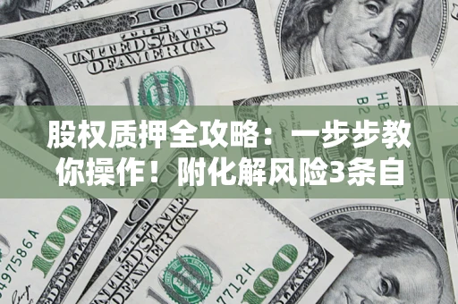 济南股权质押全攻略：一步步教你操作！附化解风险3条自救法则